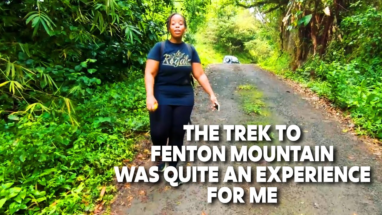 TREK TO FENTON MOUNTAIN IN VINCY
