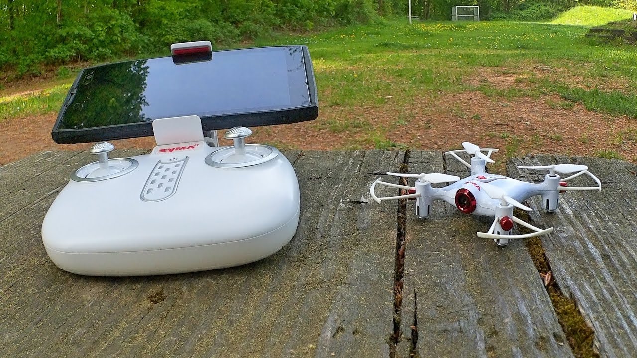 Syma X20w Spy-Copter - RC Quadcopter mit WiFi Kamera von FM-Electrics.de // Test & Flug