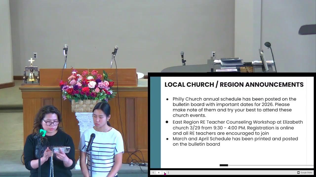 2/28/2026 Sabbath Morning Service - Two Genealogies, Two Paths