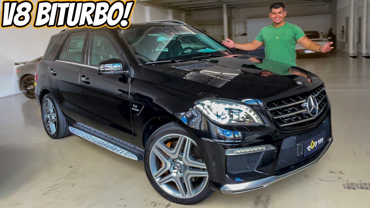 Mercedes-Benz ML63 AMG 2014 - SUV de luxo que acelera igual esportivo!
