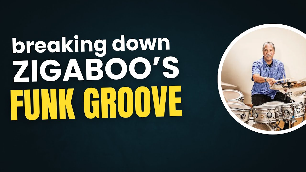 Breaking Down One of Zigaboo Modeliste&rsquo;s Funkiest Grooves - Funk Drumming Lesson