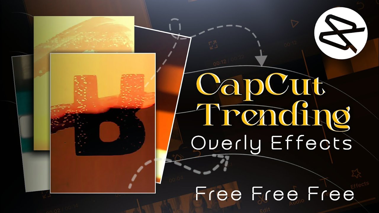 Top 7 overlay effect for Capcut || Capcut editing tutorial || overlay effects || trending overlay 
