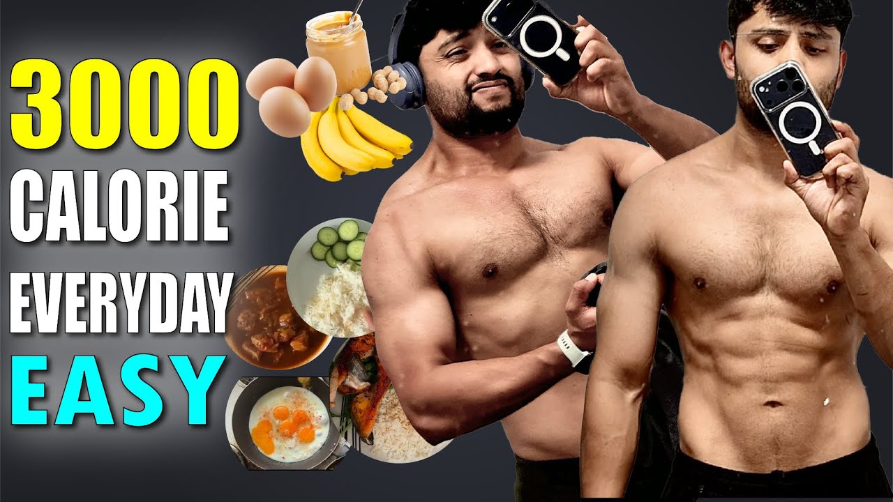 3000+ Calories Full Day of Eating 🇳🇵 | Lean Bulk Homemade Meals | Nepal Bodybuilding 🇳🇵 (Nepali)