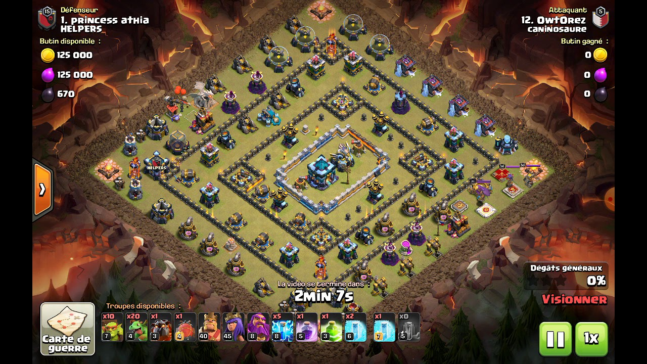 TH11 vs TH13 blimp supergobs easy 2 stars