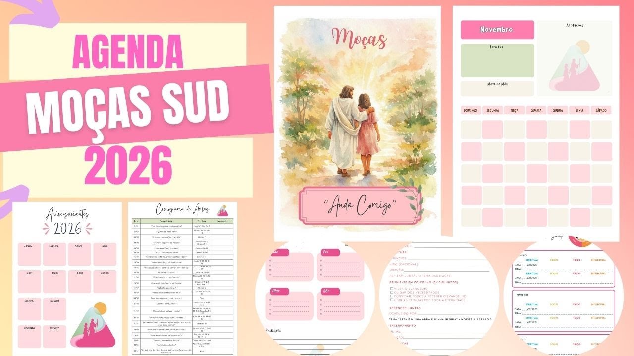 Agenda Mo&ccedil;as 2026 Sud