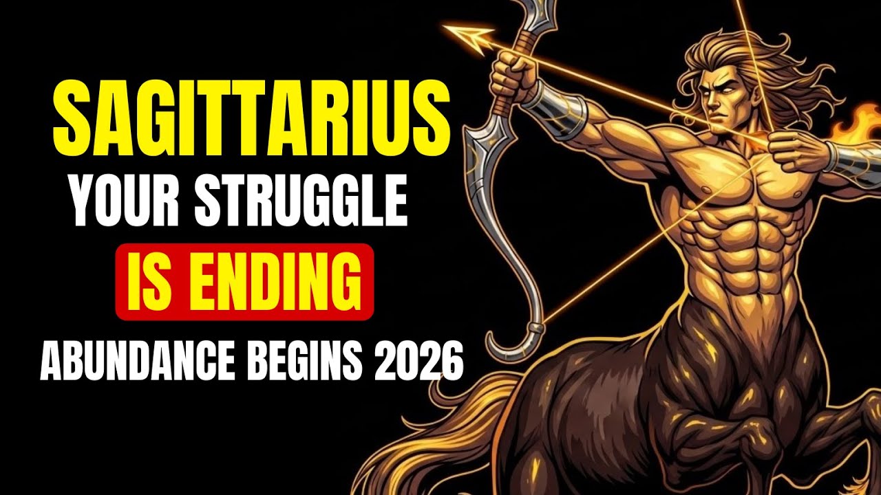 SAGITTARIUS ♐ God Takes Control in 2026 — The Season of Pain Is Over