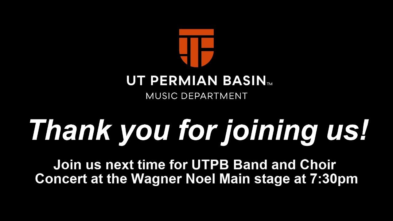 UTPB Philharmonic Orchestra Concert
