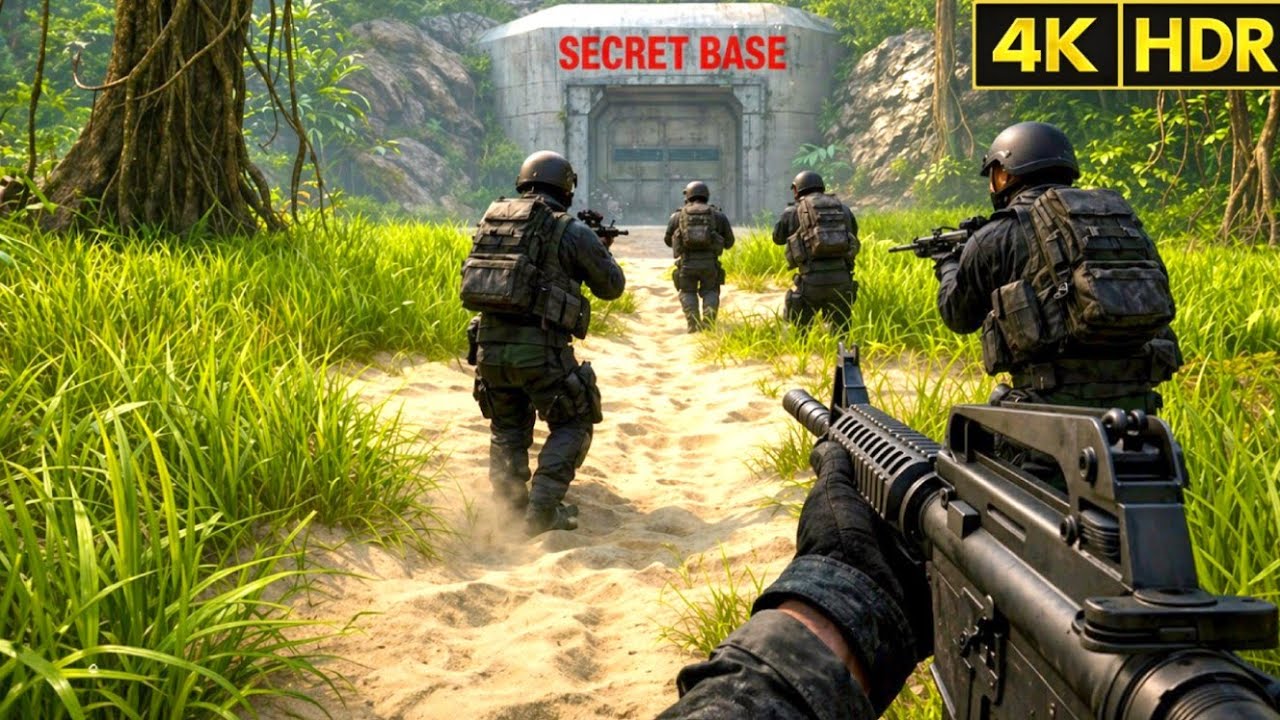 U.S Army Raid On SECRET IRAQ Nuclear BASE | Ultra Realistic Gameplay [4K60FPS HDR] COD