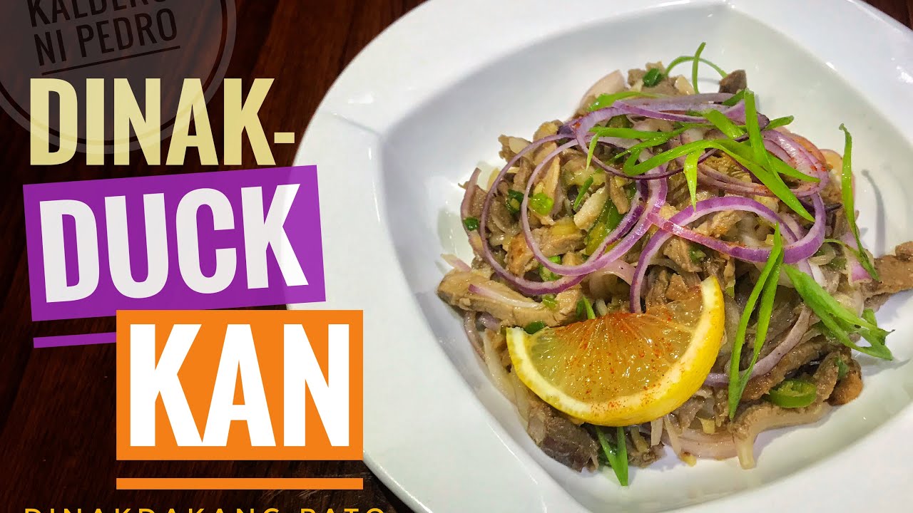 Dinakdakang Pato Recipe// DINAK-DUCK- KAN // Dinakdakan Recipe