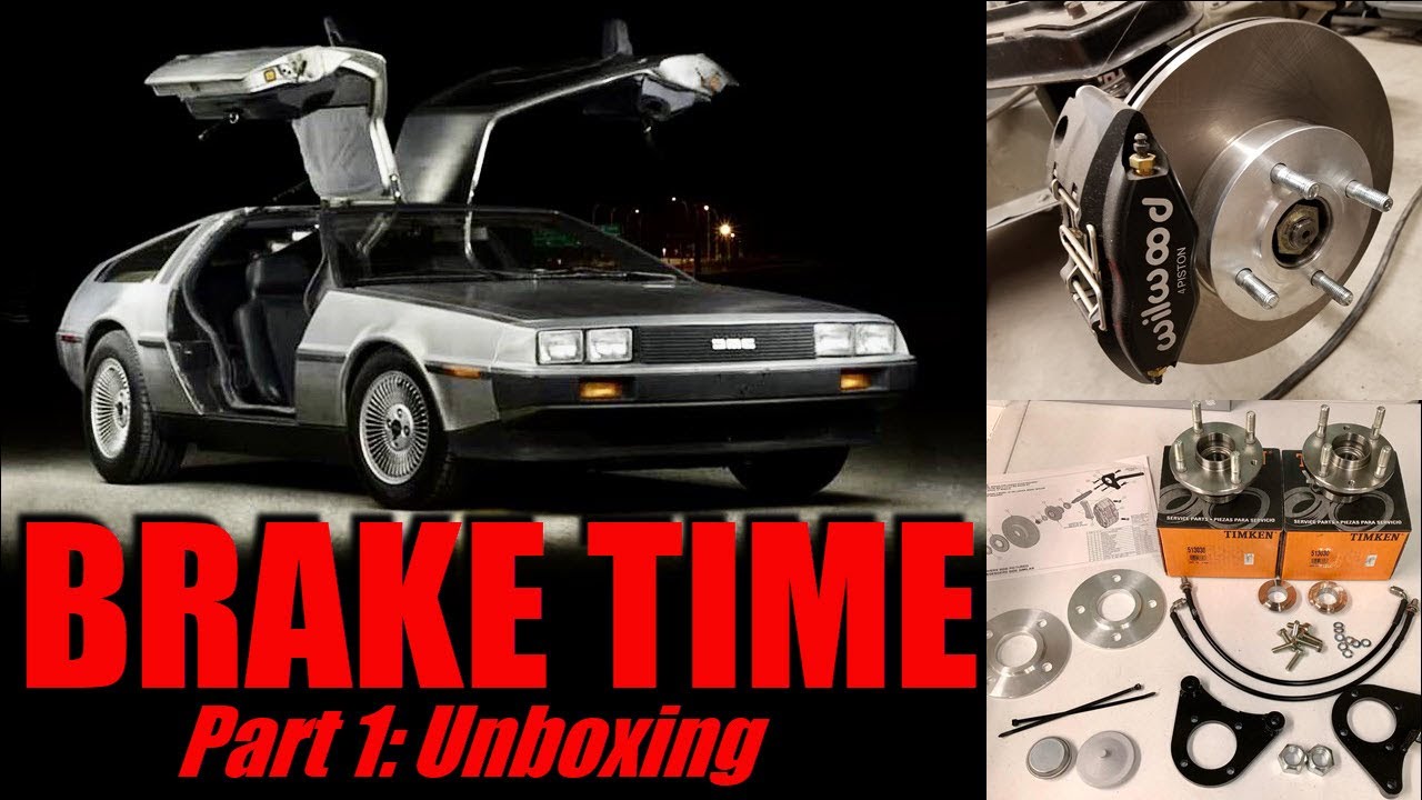 Performance Brake Conversion for the DeLorean | Unboxing