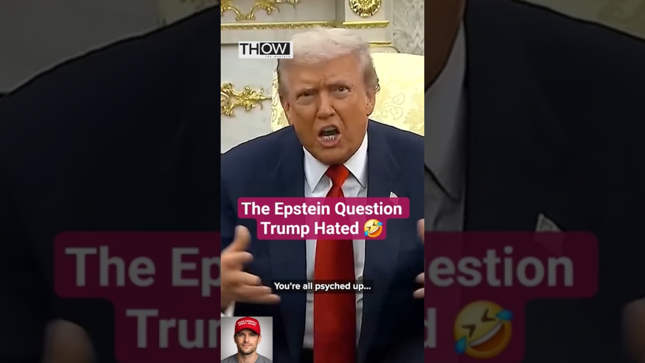 One Epstein Question Sent Trump Spiraling 🤪😂