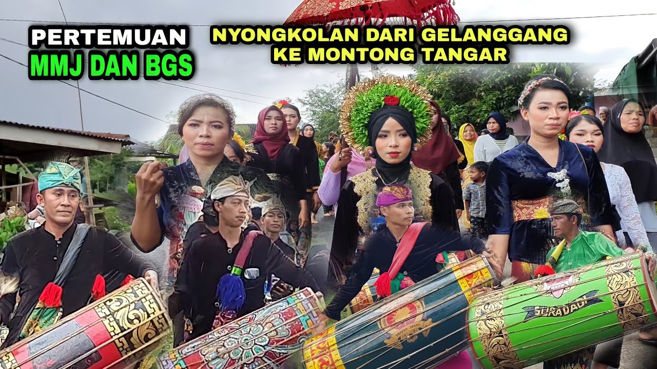 Pertemuan Gendang Beleq MMJ | BGS | Betep Haranis | ALGA Saat Ngiring Gelanggang Ke Montong Tangar