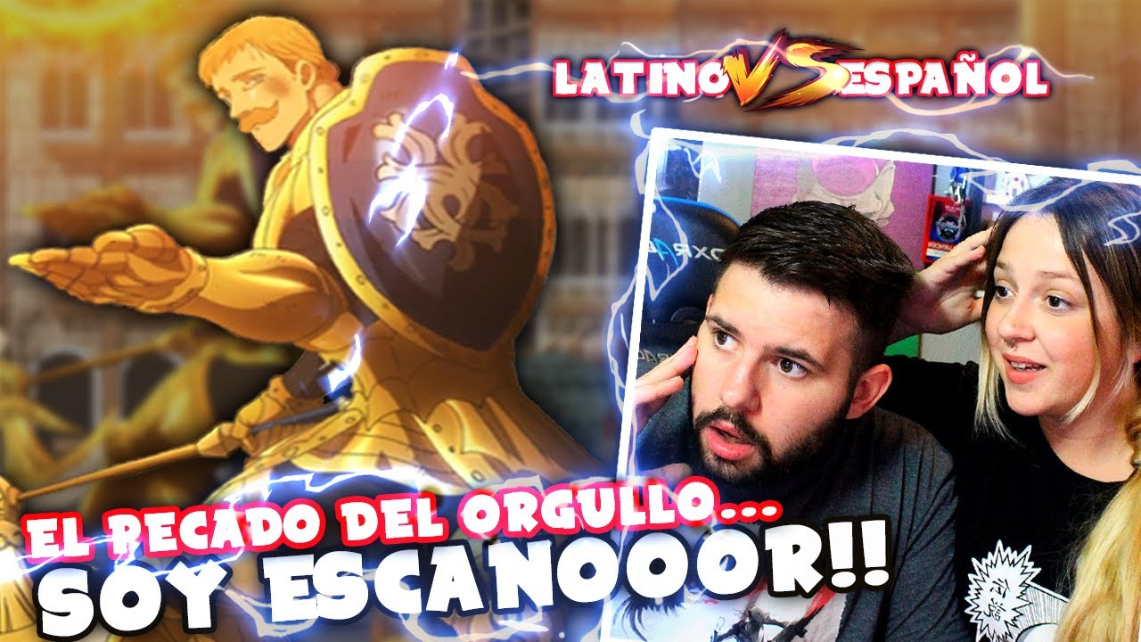 ESPAÑOLES REACCIONAN A NANATSU NO TAIZAI LATINO!!💥Y QUIEN LO DECIDIÓ!?🔥