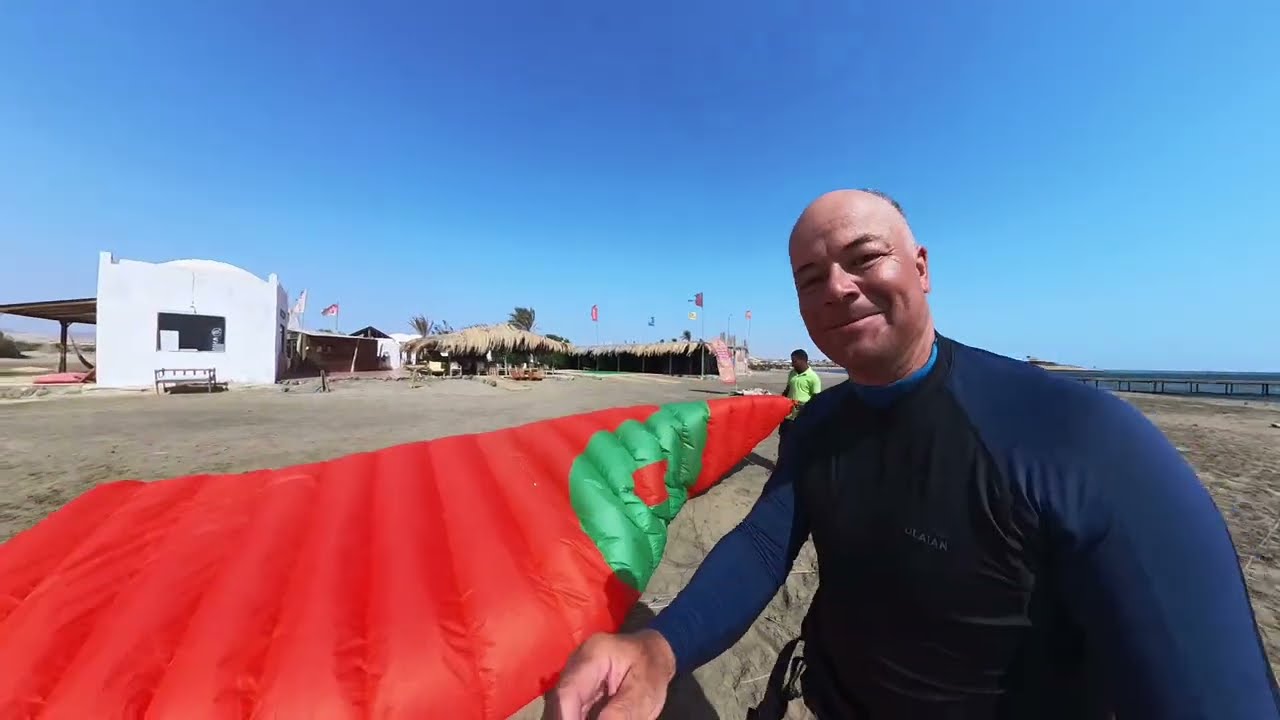 Kitefoilen Ägypten El Naaba Gong Foil und Pansh Hawk 12m