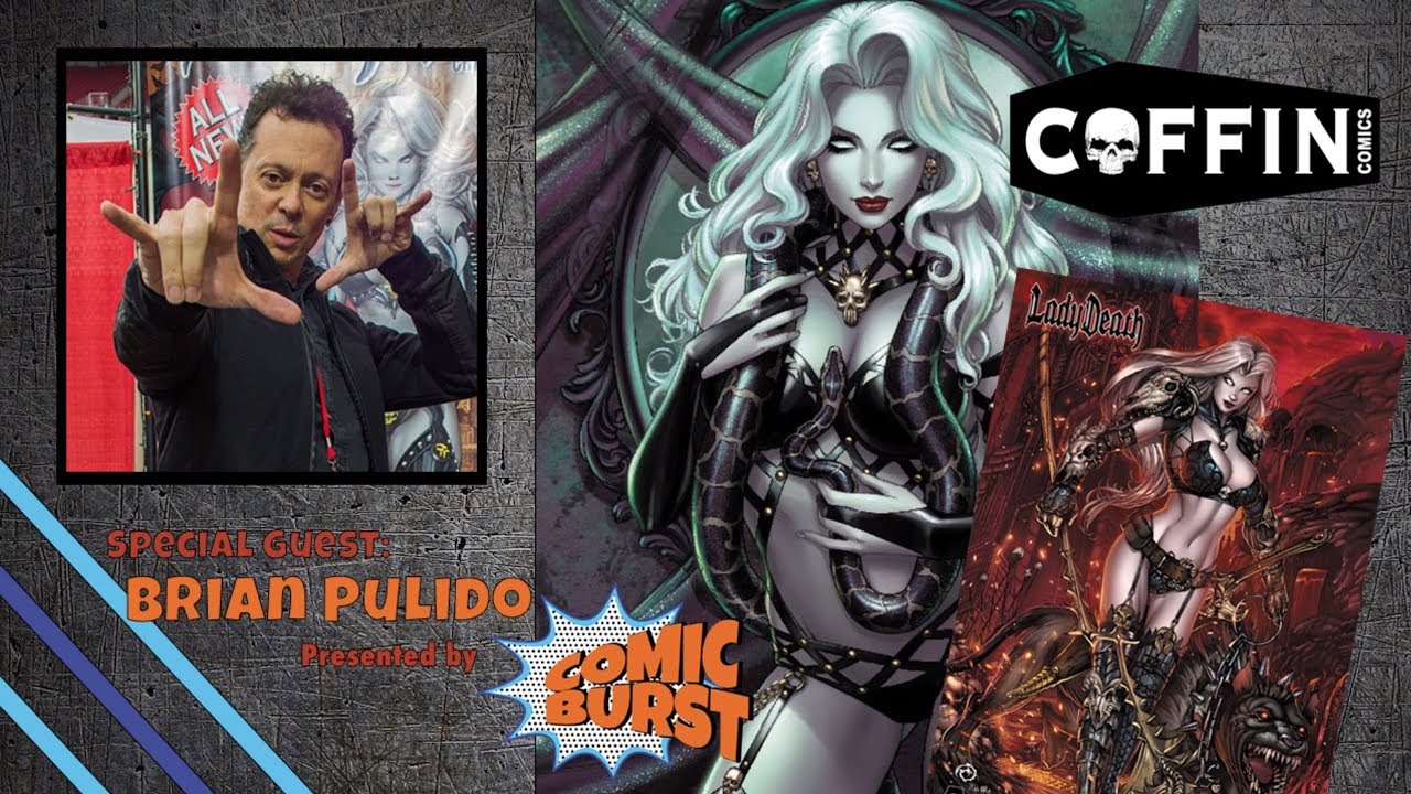 Brian Pulido Talks Lady Death TV Show, Metal Music, Coffin Chaos and Comic Cons