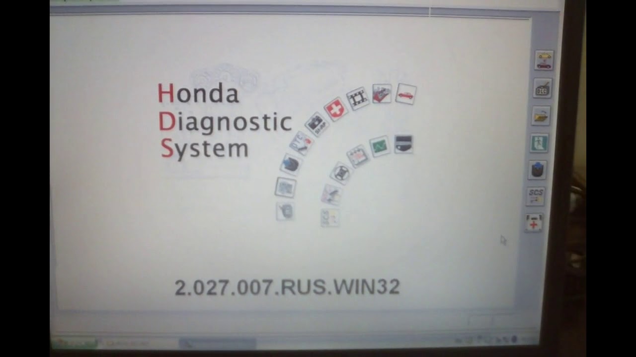 Подробная пошаговая установка HONDA HDS HIM