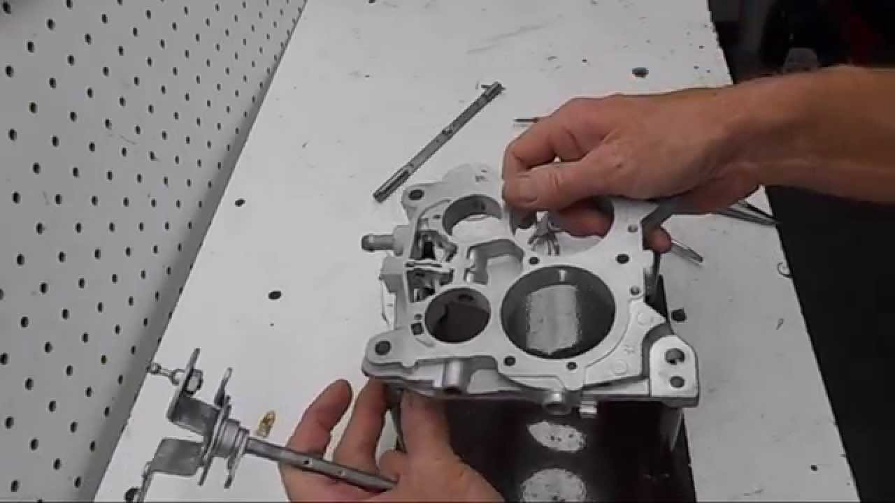 Разборка базовой пластины Rochester Quadrajet 1