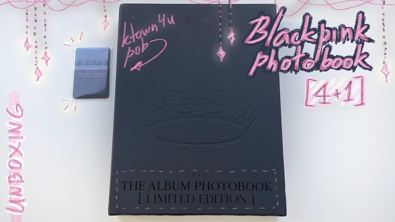 ✿ распаковка BLACKPINK [4+1] the album photobook ✿ limited edition