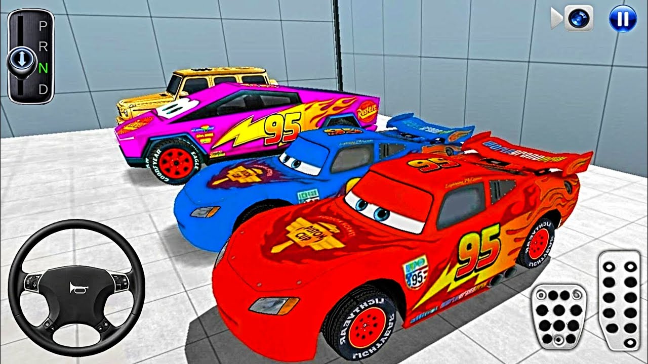 New Mcqueen Cars Stuck at Supercar Store - 3D Driving Class 2026 - Android IOS GamePlay - Car Game