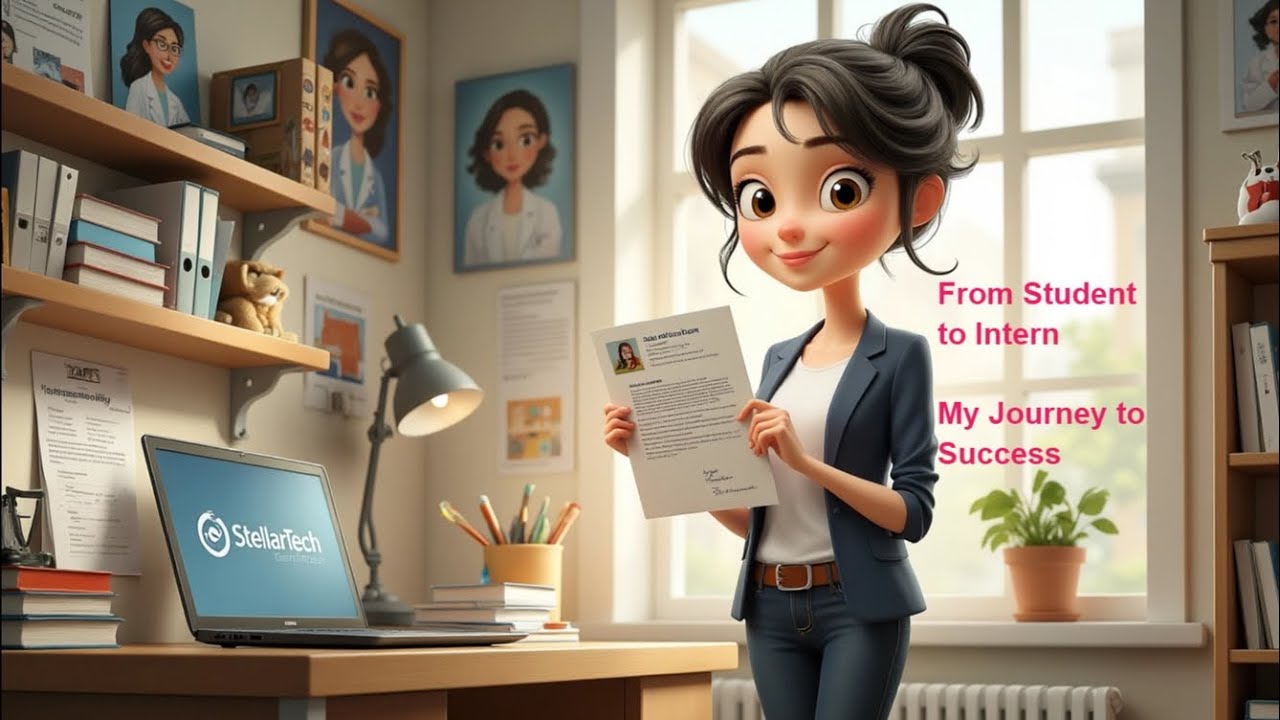 From Student to Intern: My Journey to Success #trendingvideo #leadyourfuture #mindfulliving #facts