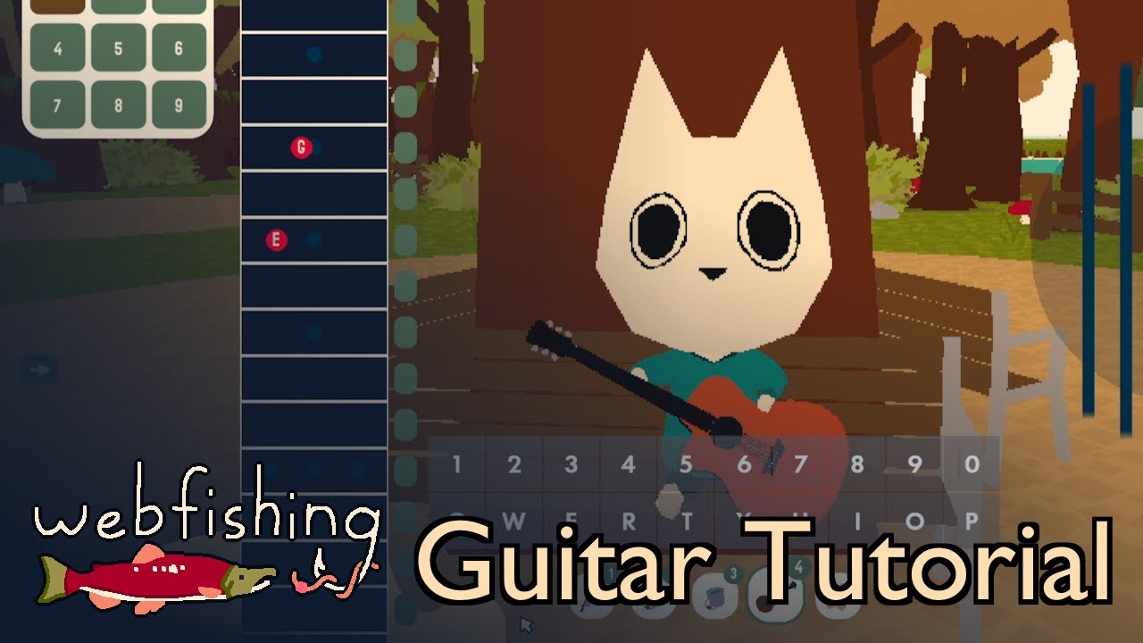 WEBFISHING Guitar Tutorial
