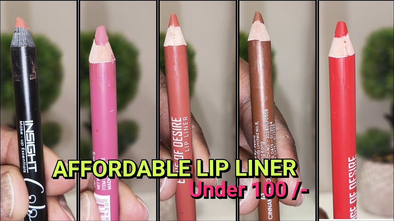 Affordable lip liner || MARS LIP LINER || INSIGHT COSMETICS LIP LINER #makeup #lipliner #lipstick 