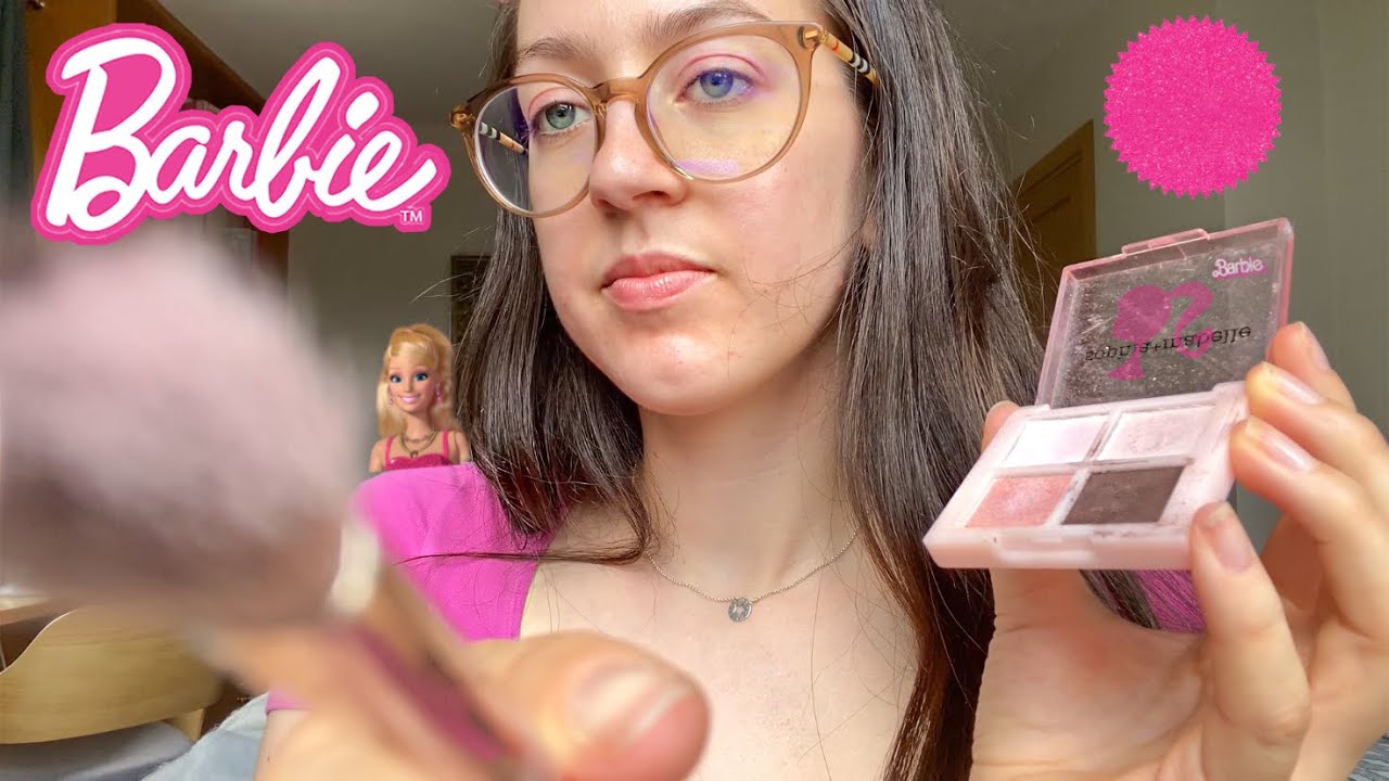 Doing your Barbie Makeup ASMR (fast)
