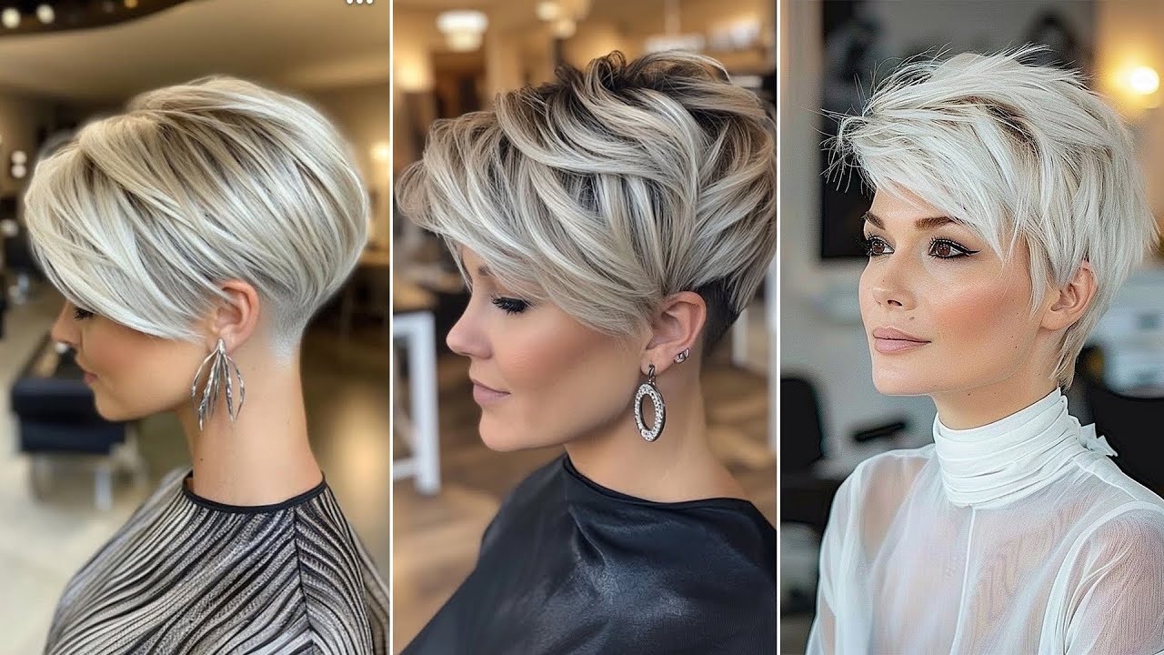 Your Guide To Finding The Perfect Short Hairstyle The Gray volution Age defying Short Cuts Edgy Cut!