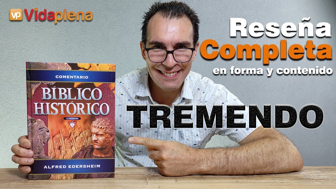 COMENTARIO BIBLICO HISTORICO de Edersheim | TREMENDO Material | Reseña COMPLETA en forma y contenido