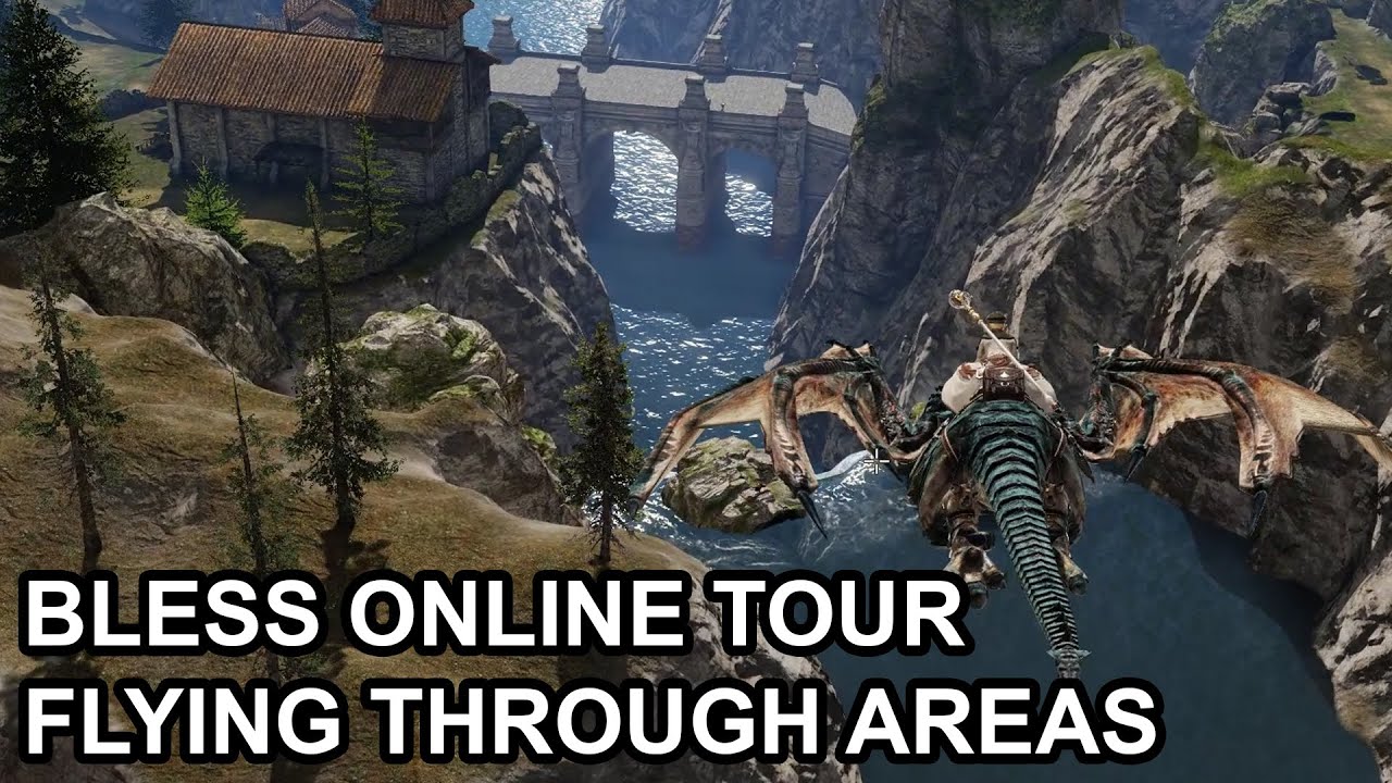 Bless Online Final Test Flying Tour