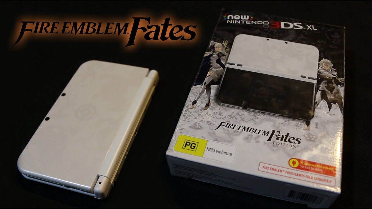 Fire Emblem Fates Limited Edition New Nintendo 3DS XL Unboxing! Feat. Fire Emblem Amiibo