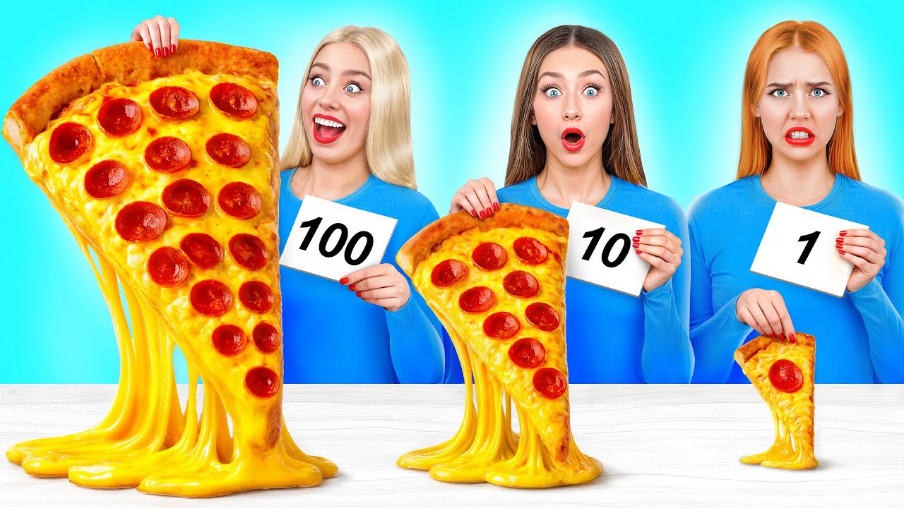 100 Слоев Еды Челлендж | Кухонные Лайфхаки и Хитрости от Multi DO Joy