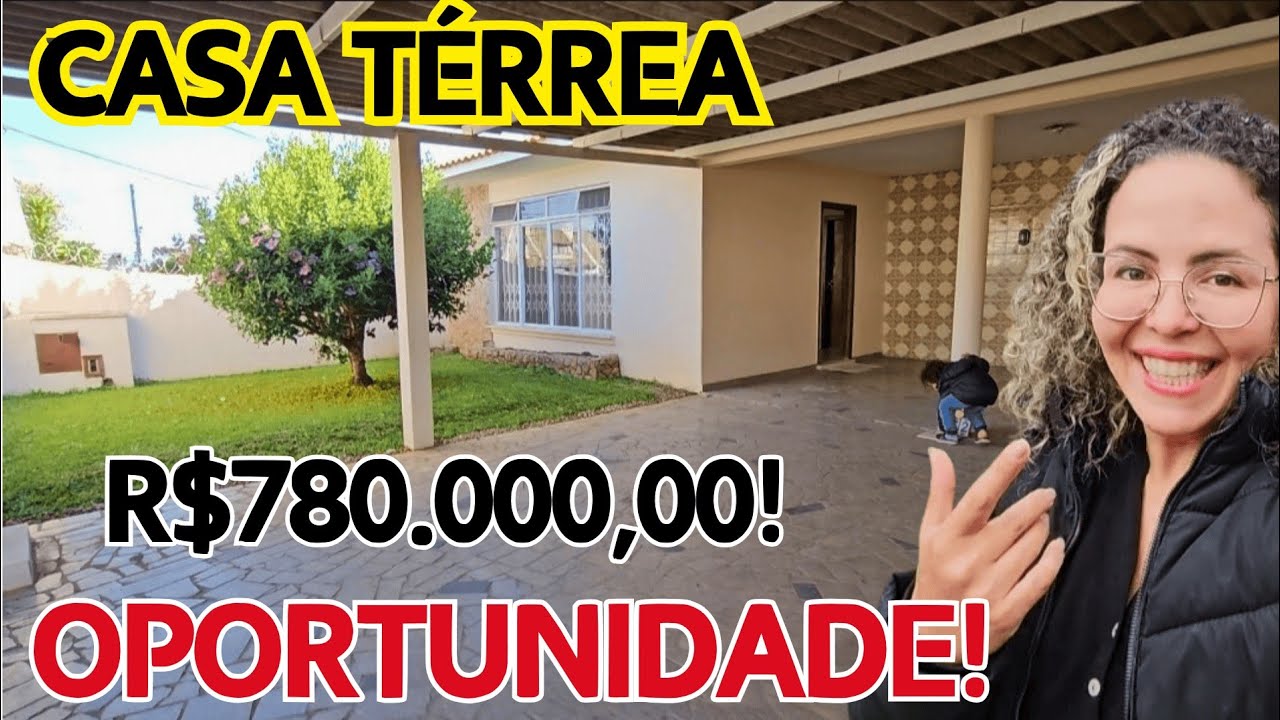 (VENDIDA) OPORTUNIDADE! CASA TÉRREA NO JARDIM DAS AMÉRICAS