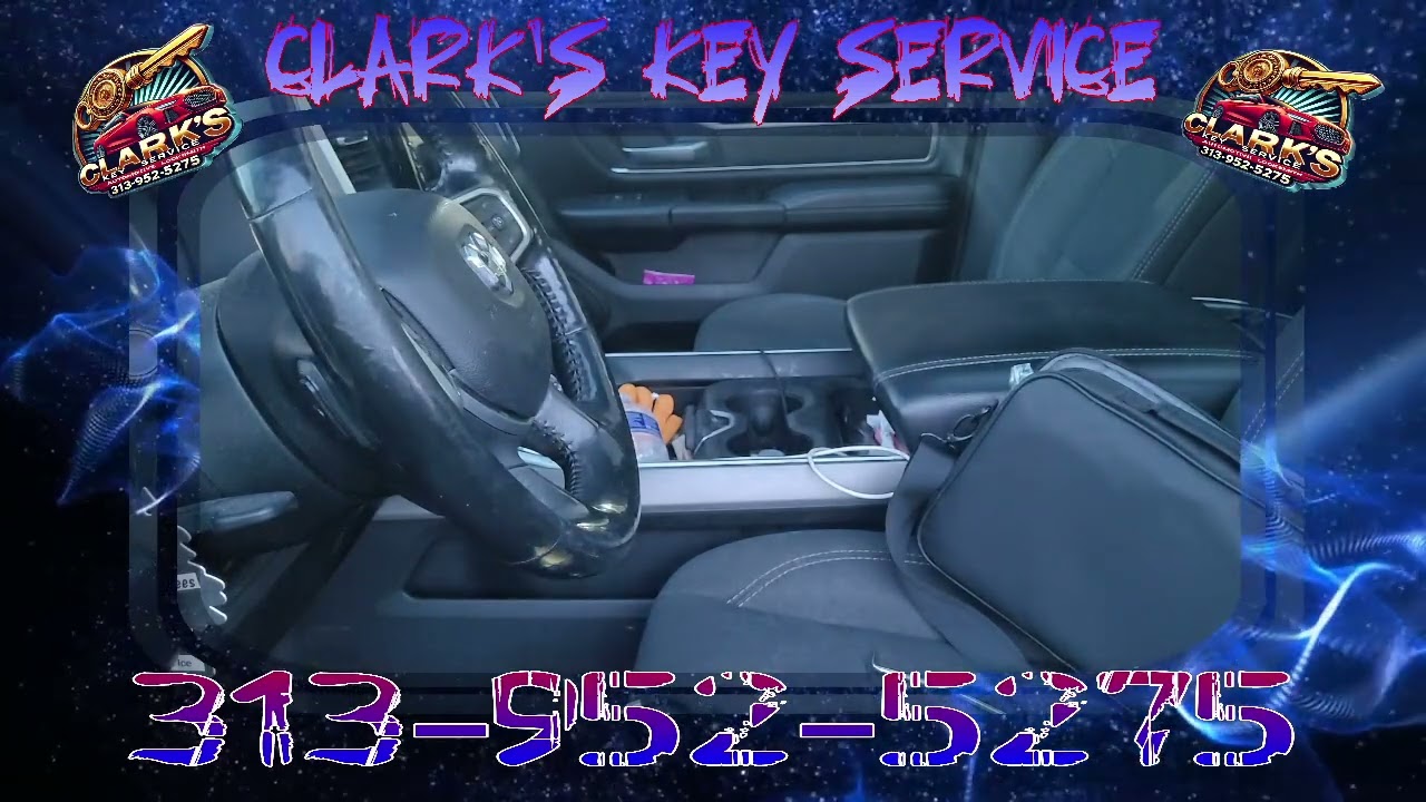 2019 Dodge Ram Key Program (Push to Start)
