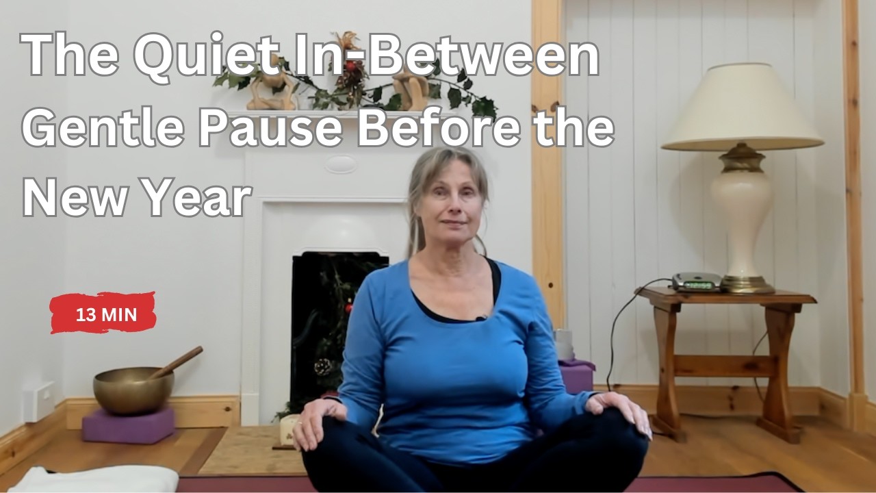 A gentle pause between X-mas&New Year. Somatic movements for a reset. 