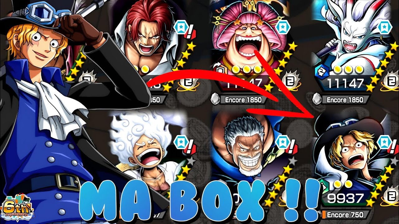 PRÉSENTATION DE MA BOX APRÈS 1163 JOURS SUR ONE PIECE BOUNTY RUSH !!!