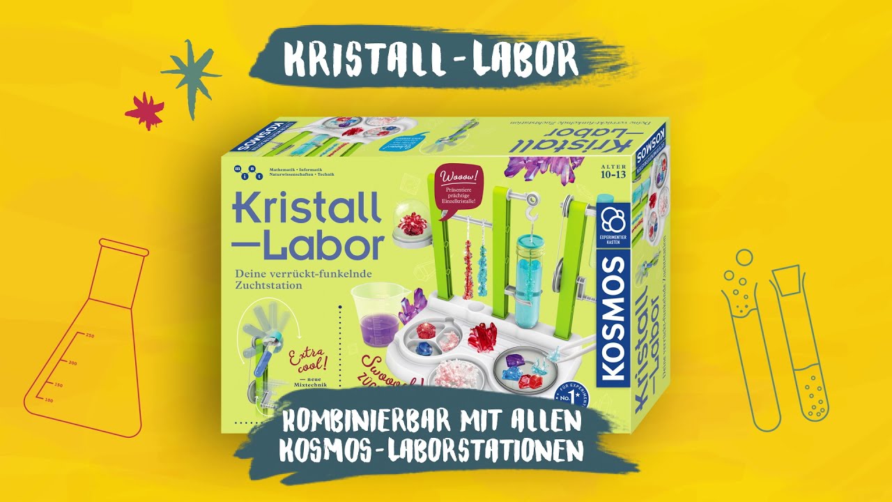 KOSMOS | Kristall-Labor Experimentierkasten