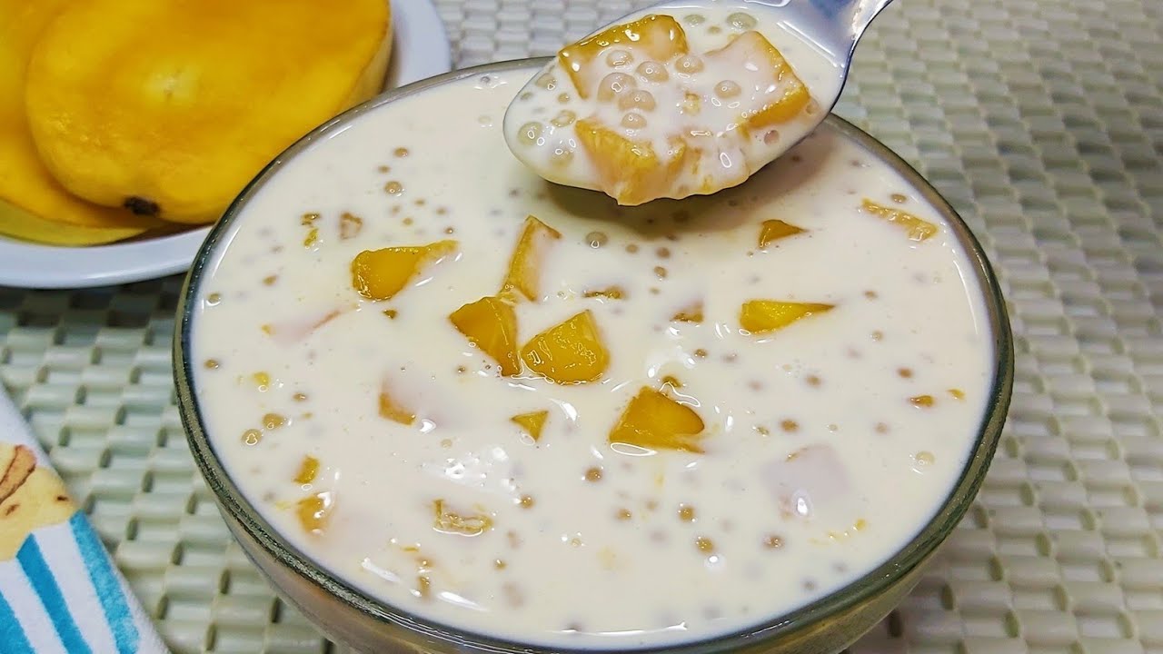 MANGO SAGO SALAD |4 INGREDIENT SUMMER DESSERT || Patok PangNegosyo