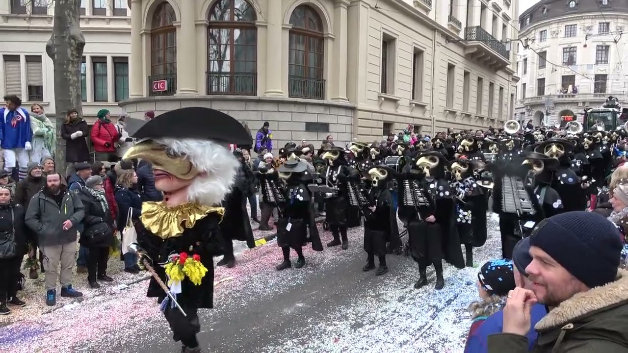 Schänzli-Fäger Basel @ Basler Fasnacht Cortege 01.03.2023