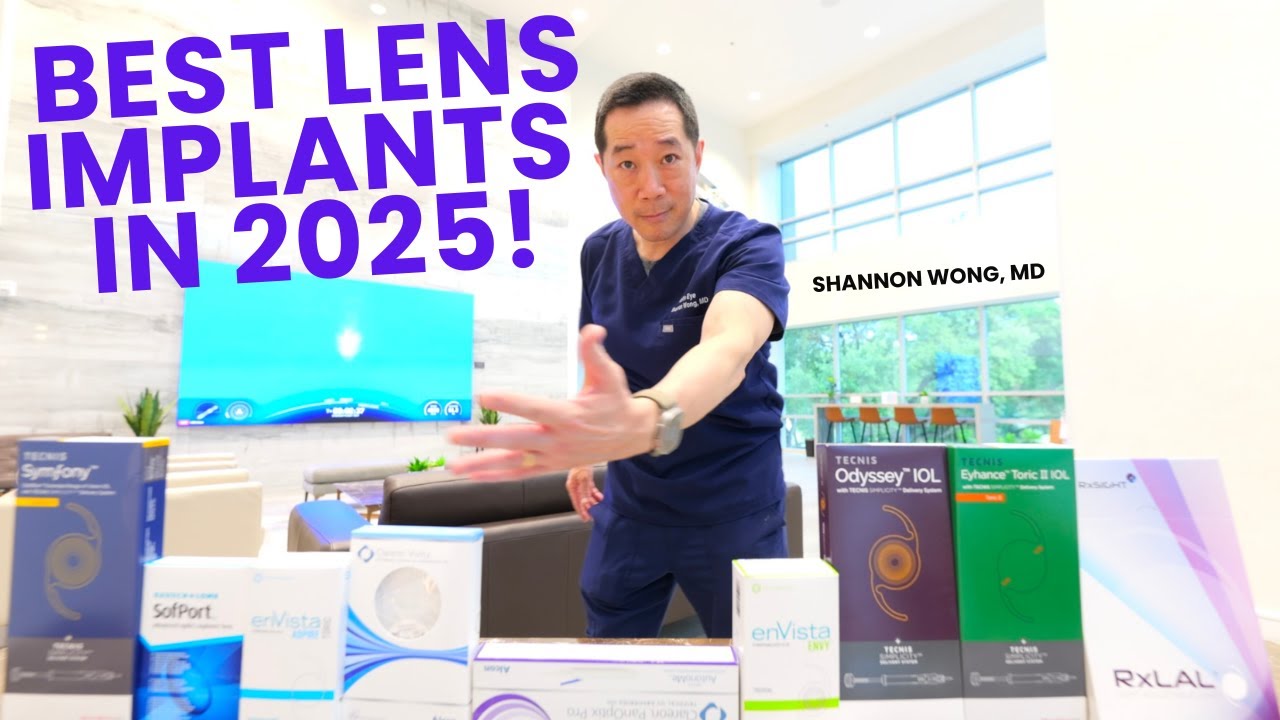 How to select the best basic/premium lens implant for cataract or lens replacement surgery in 2025.