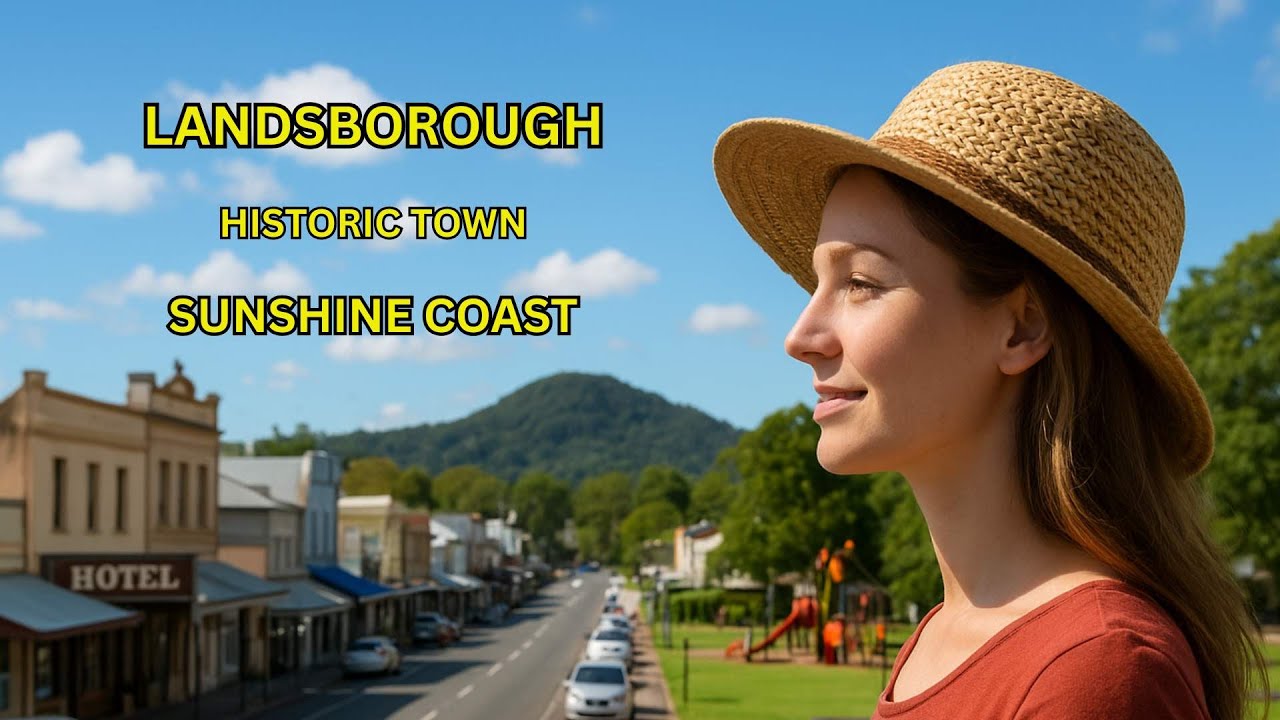 Day Trip to Landsborough | History, Parks & Hidden Treasures of the Sunshine Coast | Travel Videos