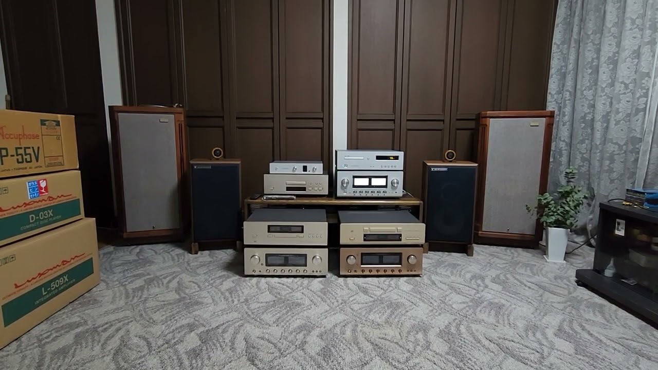 Luxman L-509x + Luxman D-03x + Tannoy T/se