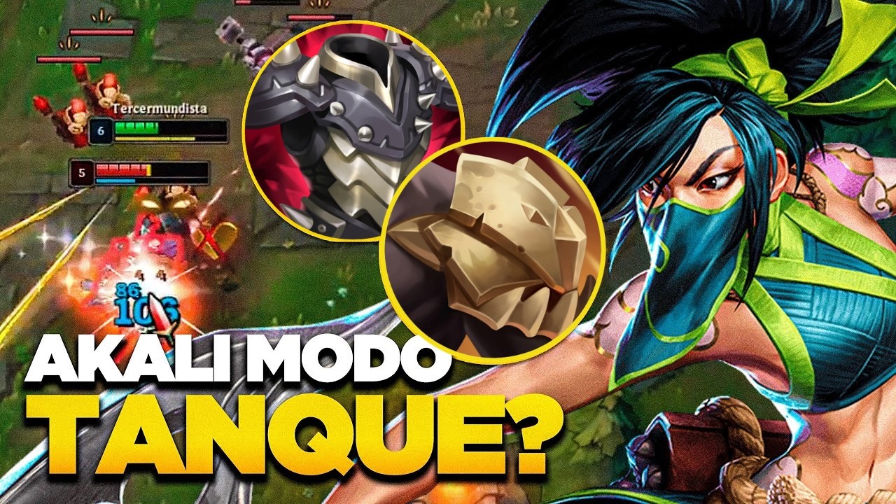 Is Tank Akali the New Meta?! - Tanking on the Road to Challenger!
