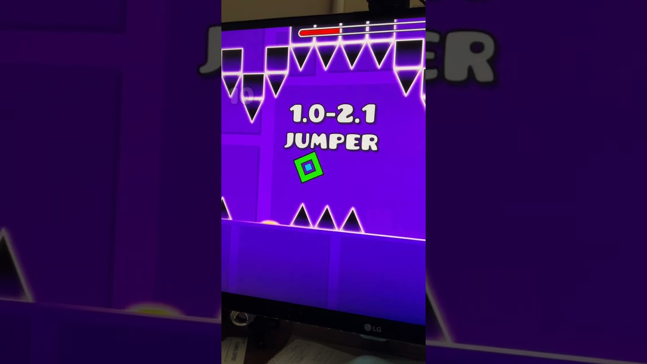 Every Geometry Dash Level In 1 3 Spike Jump 1.0-2.1
