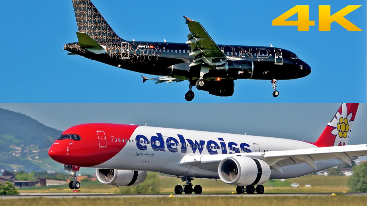 ✈️ ZURICH (ZRH) AIRPORT PLANESPOTTING AUGUST 2025 WITH beOnd AIRBUS A319 AND EDELWEISS AIRBUS A350