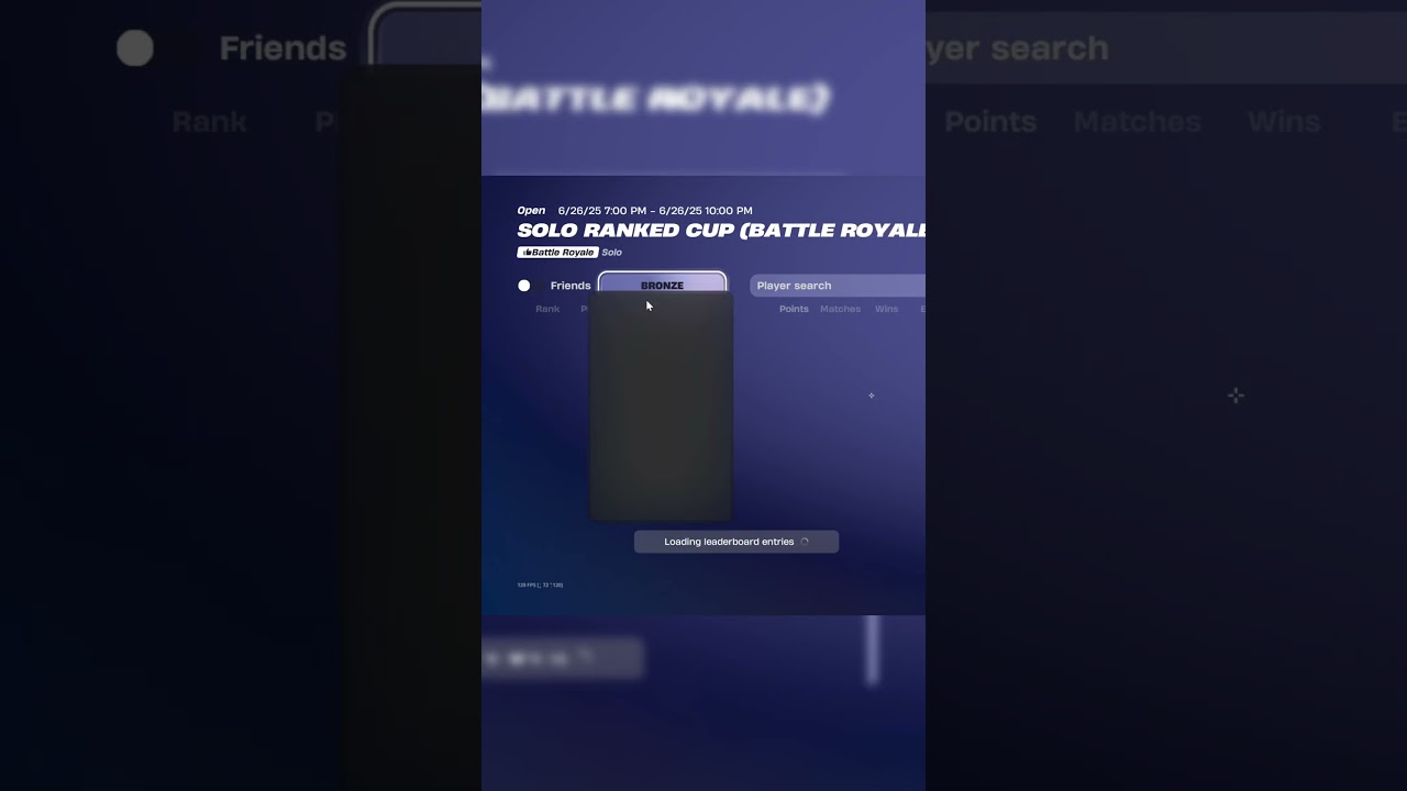I got 40th place in the solo ranked cup!