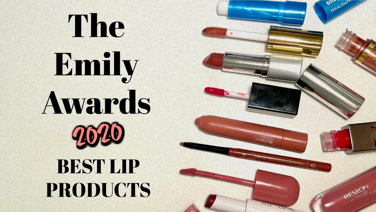 BEST LIP PRODUCTS OF THE YEAR | Emily Awards 2020