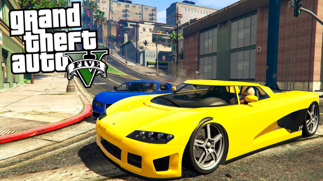 Dansk GTA V :: KØRER HINANDEN UD!