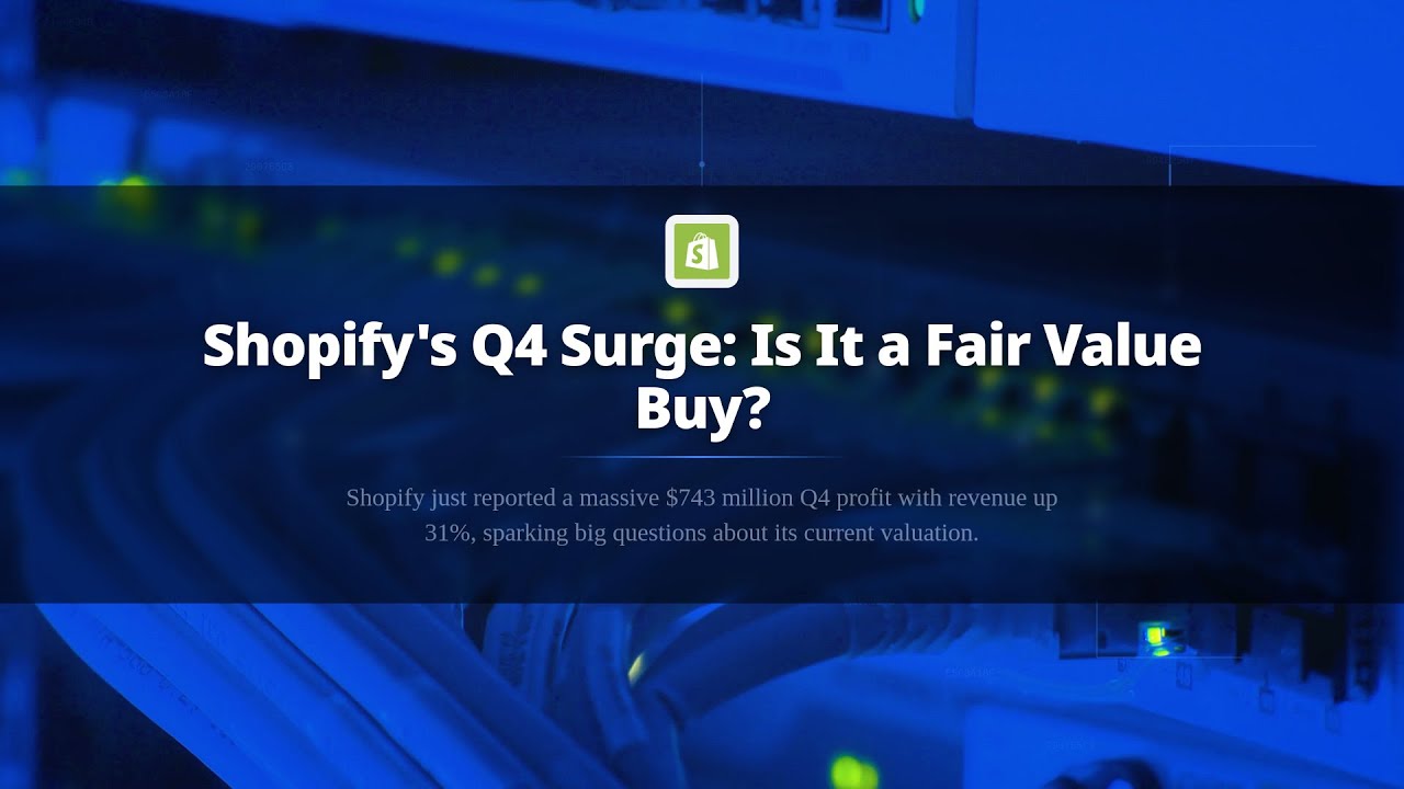 SHOPIFY EXPLODES! $743M PROFIT - FAIR VALUE OR OVERPRICED?!