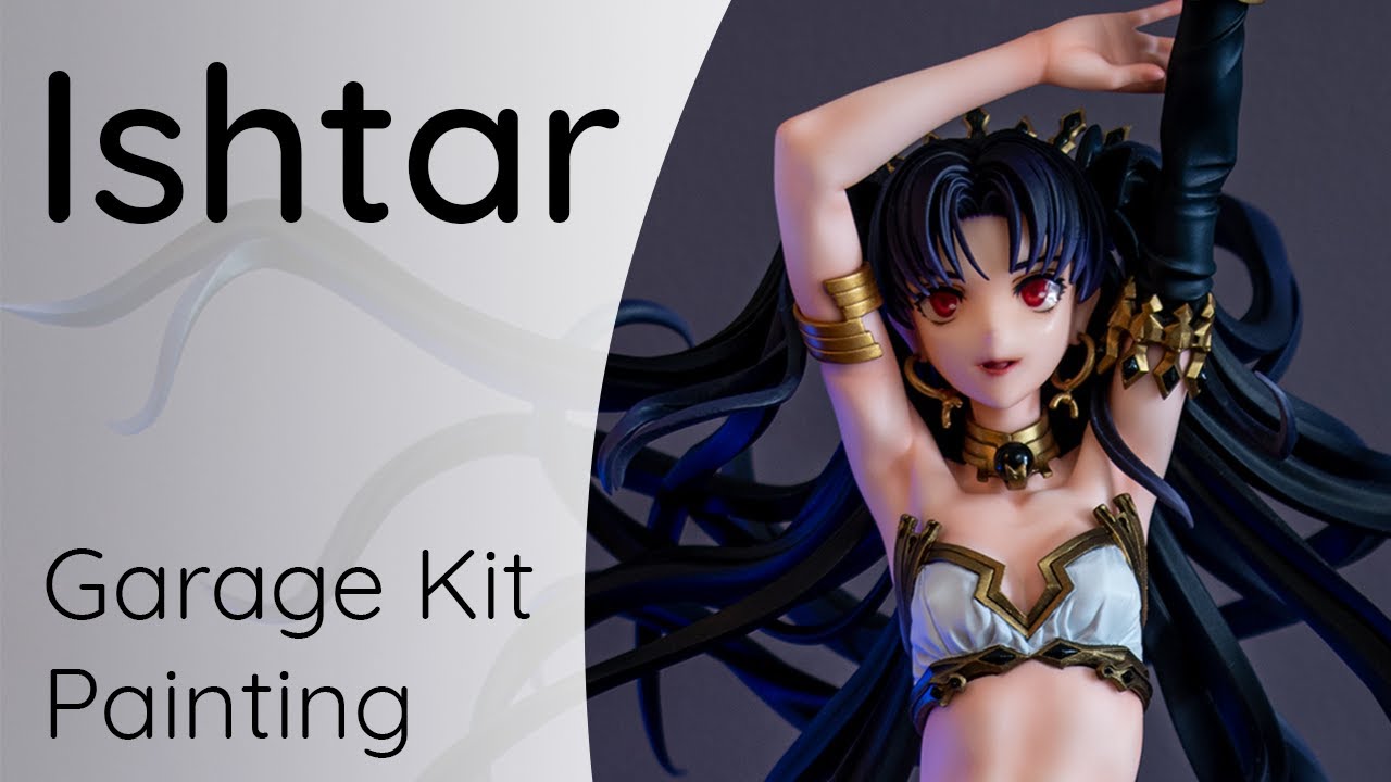 I Tried Painting a Figure of Ishtar from Fate/Grand Order